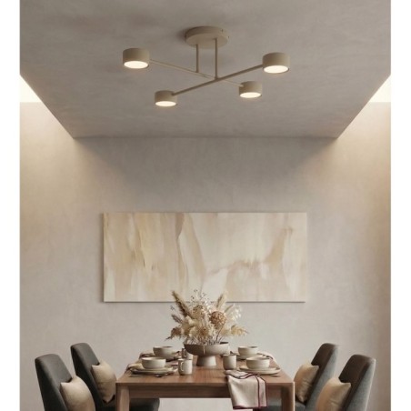 Lámpara de techo Lim Moca (4 luces)