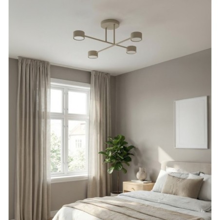 Lámpara de techo Lim Moca (4 luces)