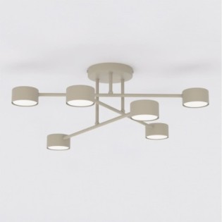 Lámpara de techo Lim Moca (6 luces)