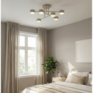 Lámpara de techo Lim Moca (6 luces)