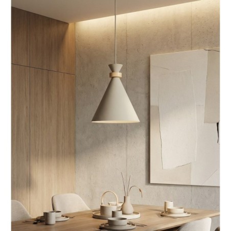 Lámpara colgante Due Moca