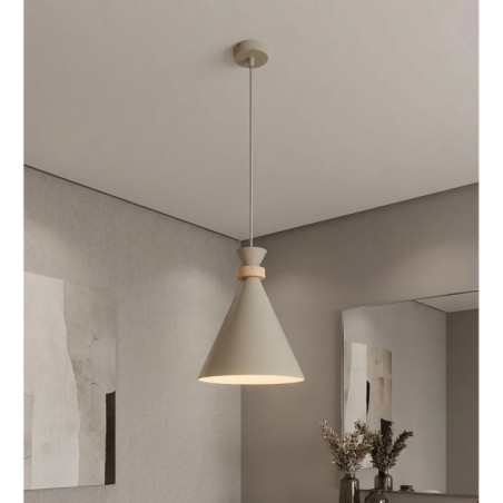 Lámpara colgante Due Moca