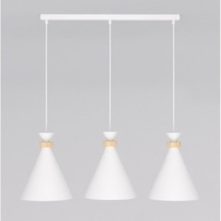 Lámpara colgante Due Blanco...