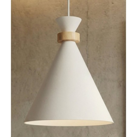 Lámpara colgante Due Blanco (3 luces)