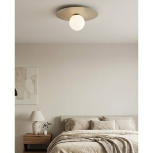 Lámpara de techo Maru Moca Opal