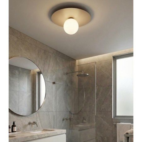 Lámpara de techo Maru Moca Opal