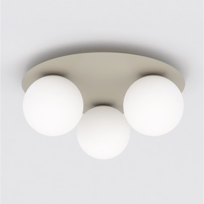 Lámpara de techo Maru Moca Opal (3 luces)