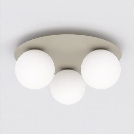 Lámpara de techo Maru Moca Opal (3 luces)