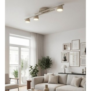 Lámpara de techo Drente Moca (3 luces)