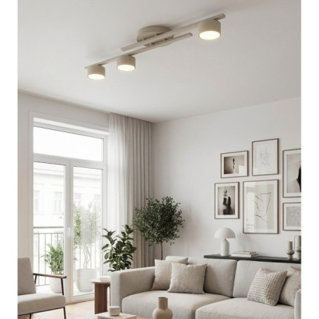 Lámpara de techo Drente Moca (3 luces)