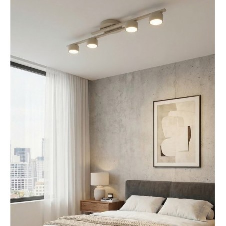 Lámpara de techo Drente Moca (4 luces)