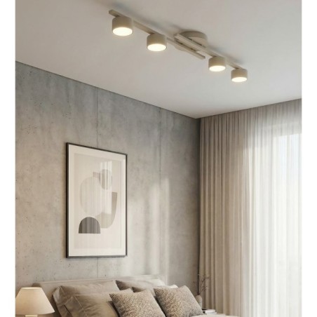 Lámpara de techo Drente Moca (4 luces)