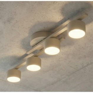 Lámpara de techo Drente Moca (4 luces)