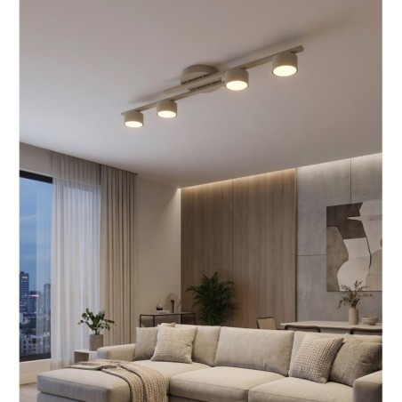 Lámpara de techo Drente Moca (4 luces)