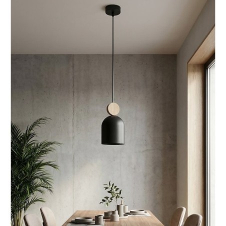 Lámpara colgante Ros Negro