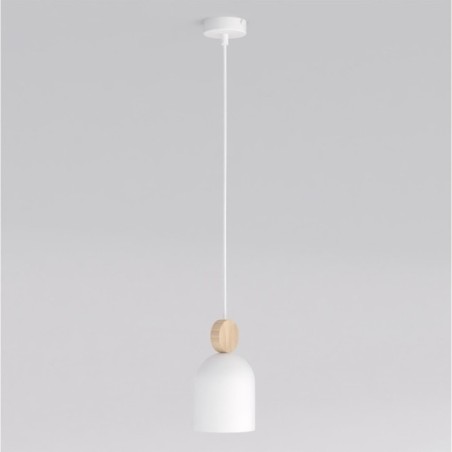 Lámpara colgante Ros Blanco