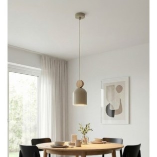 Lámpara colgante Ros Moca
