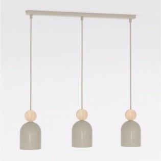 Lámpara colgante Ros Moca...