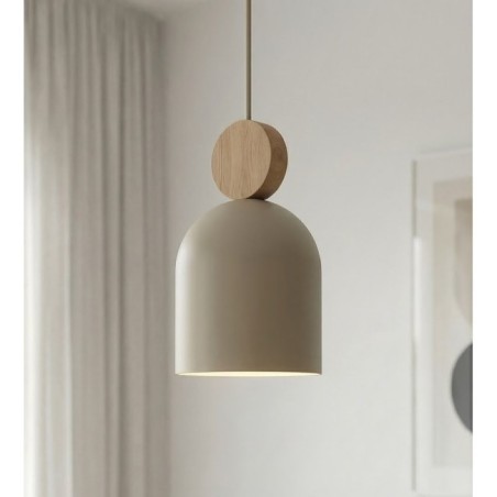 Lámpara colgante Ros Moca (3 luces)