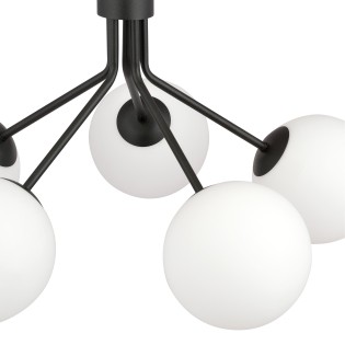 Lámpara de techo Avona Opal (5 luces)