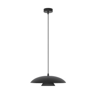 Lámpara colgante Tisa Negro