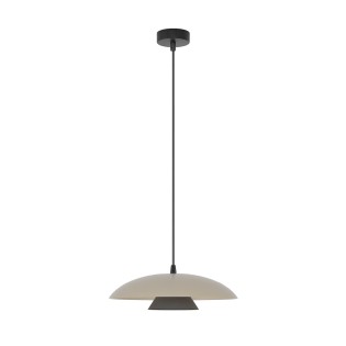 Lámpara colgante Tisa Moca+Negro