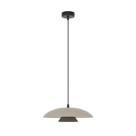 Lámpara colgante Tisa Moca+Negro
