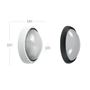 Aplique de pared exterior Vega