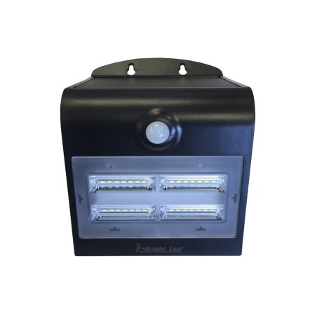Aplique de pared LED solar con sensor Line (3,2W)