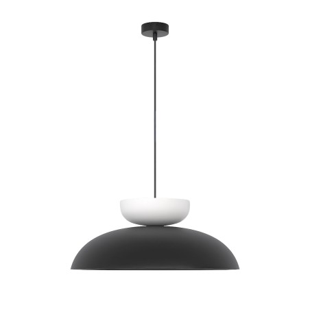 Lámpara colgante Sava Negro+Blanco