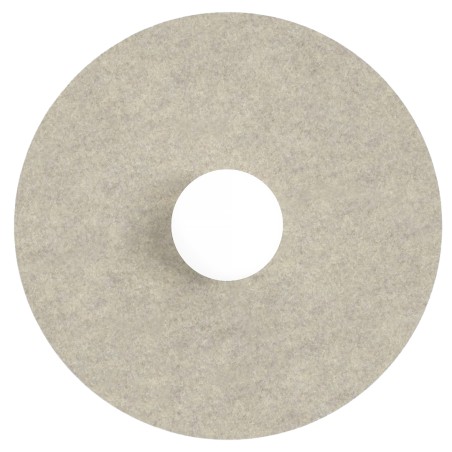 Aplique de pared San L Beige