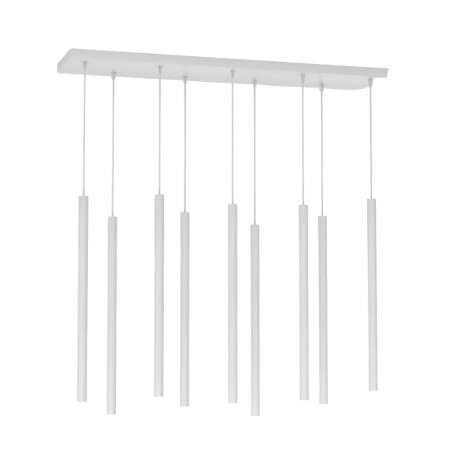 Lámpara colgante Uza Gris (9 luces)