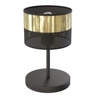 Lámpara de mesa  Velto Negro+Ororo