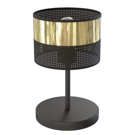 Lámpara de mesa  Velto Negro+Ororo
