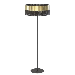 Lámpara de pie Velto Negro+Oro