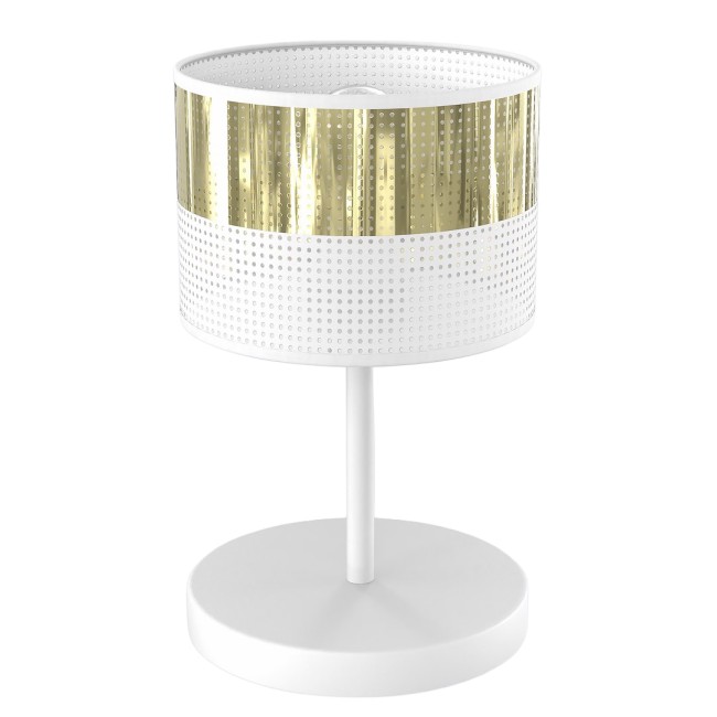 Lámpara de mesa  Velto Blanco+Oro