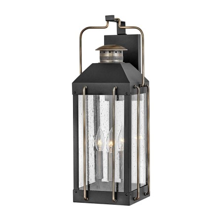 Aplique de pared de exterior Fitzgerald (3 luces)