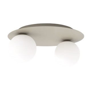 Lámpara de techo Maru Moca Opal (2 luces)