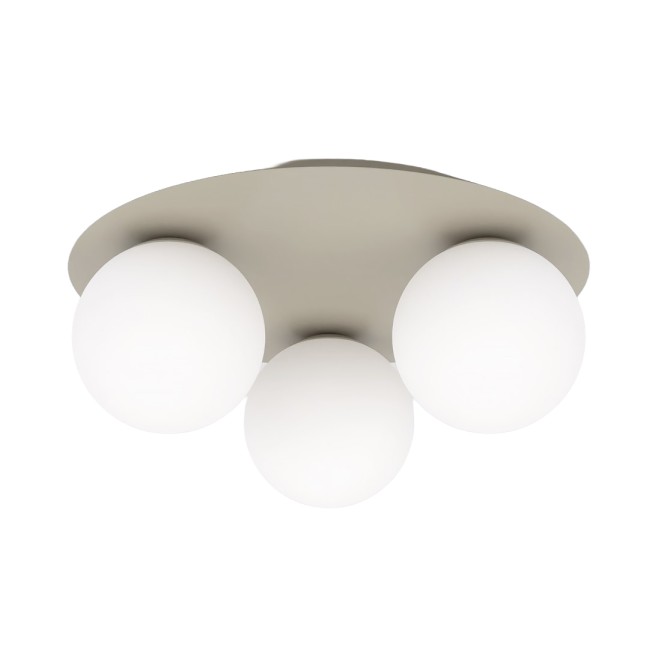 Lámpara de techo Maru Moca Opal (3 luces)