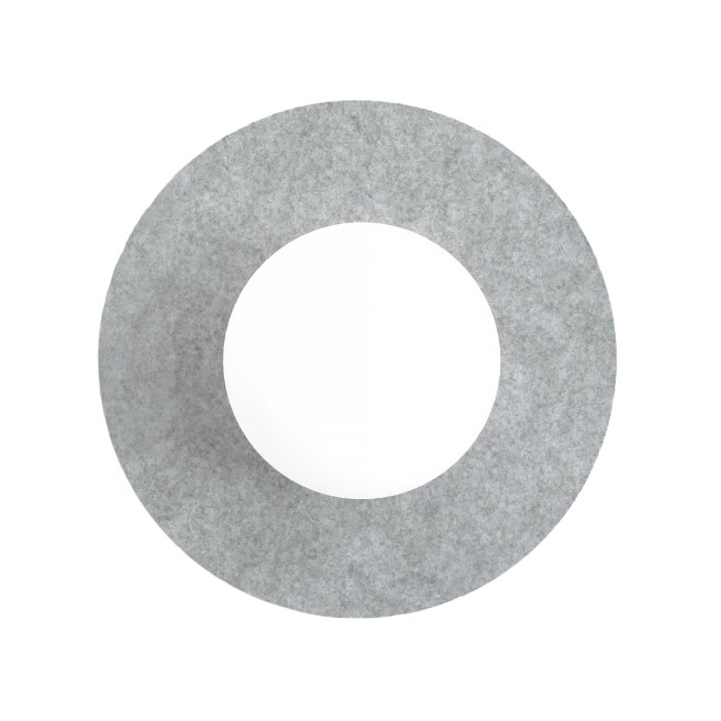 Aplique de pared San Gris