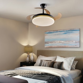 Ventilador LED con aspas...