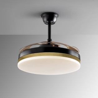 Ventilador LED con aspas plegables Vento Dim (36W)