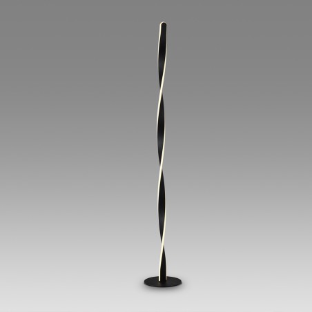 Lámpara de pie LED Twist Negro (40W)