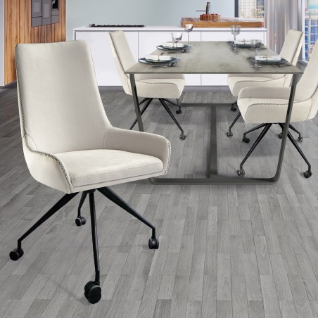 Silla con ruellas Diane
