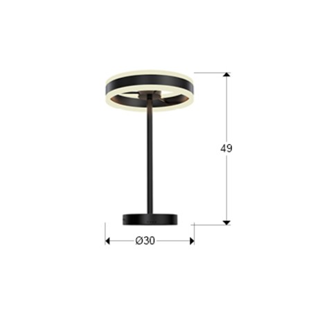 Lámpara de mesa LED Helia (36W)