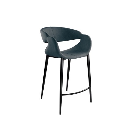 Taburete alto Giro Azul Oscuro