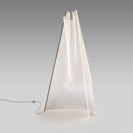 Lámpara de pie LED Velos Cromo (17W)