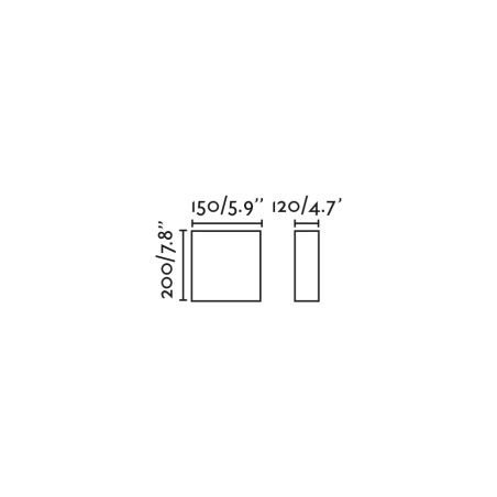 Aplique de pared Otton
