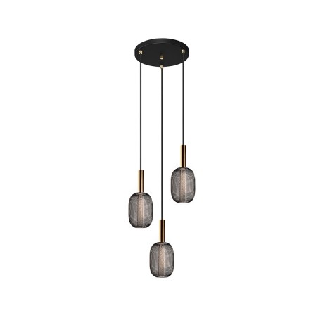 Lámpara colgante LED Micrón II (3x5W)