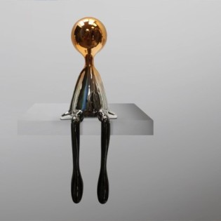 Figura Decorativa Sit Down